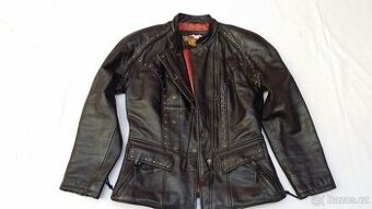 bunda Harley Davidson, vel.S/M, kůže, kožená