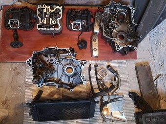 Suzuki Vz 800 Marauder, Díly motoru a chladič - 1