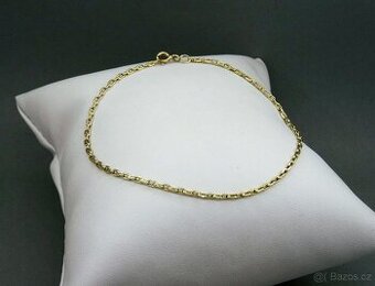 Zlatý náramek 20cm