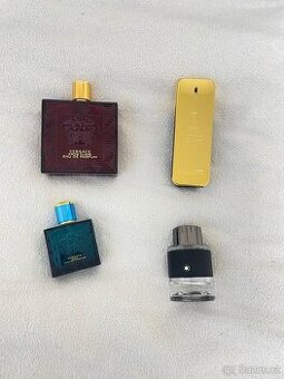 PARFÉMY - Versace, One Million, Montblanc