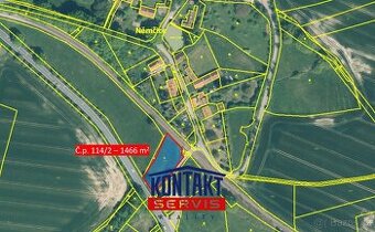 Prodej pozemku pro bydlení, 1 466 m2 - Sedlice - Němčice