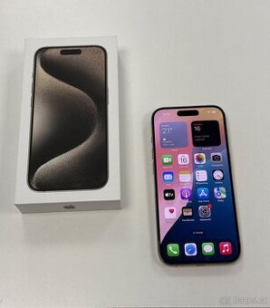 iPhone 15 PRO 256GB ✅ JAKO NOVY