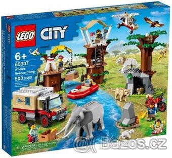 Prodám LEGO 60307 Záchranářský kemp v divočině