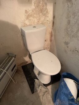 WC záchod kombi JIKA + nové napouštěcí zařízení + nová hadic