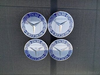 Středové krytky / pokličky kol Mercedes-Benz (75 mm)