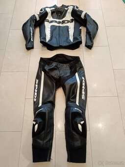 Spidi Warrior Pro-Pánská kožená moto kombinéza, dvoudílná