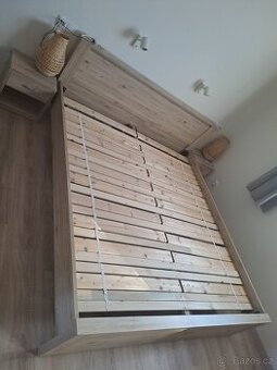 Postel dub sanremo četně rostu 180x 200 cm