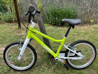 Dětské kolo WOOM 3 mintová barva 16"