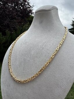 Zlaty řetěz - královská vazba 65cm -36.4g 585 14k NOVÝ ZLATO