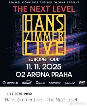 Hans Zimmer Live – The Next Level VIP