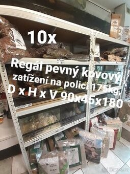Použité mrazáky, stojany, regály