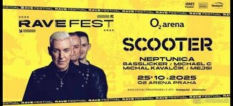 SCOOTER Rave Festival O2 aréna Praha 25.10.2025