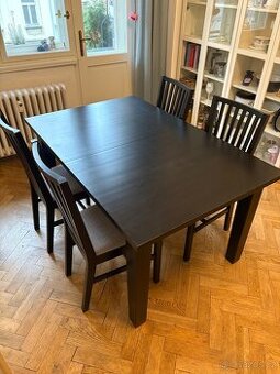 Jídelní stůl a židle masiv IKEA (3,499 Kč)