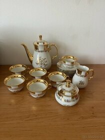 Ručně malovaný čajový servis - český porcelán