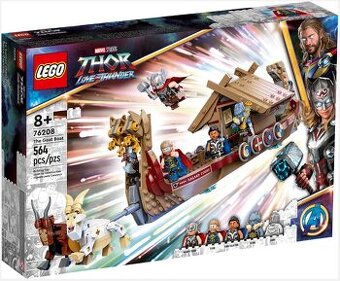 Nové LEGO 76208 Loď s kozím spřežením (Marvel)