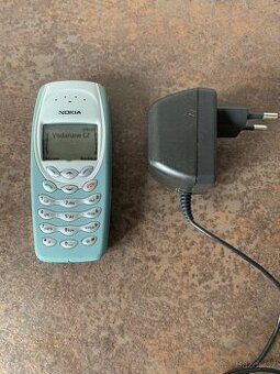 Funkční Nokia 3410 s originální nabíječkou a novou baterkou