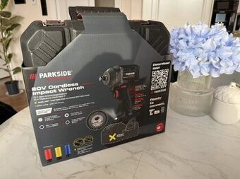 Aku rázový utahovák Parkside 20V