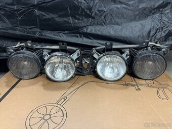 Black Hella predni svetla na BMW e34
