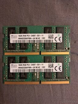 SK Hynix DDR4 2400MHz - 32Gb (2x16GB SODIMM) - 1