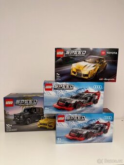 Lego Speed Champions 4 ks