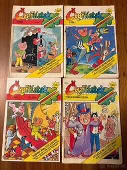 Čtyřlístek, 4ks, č 179 - 188 (1991)