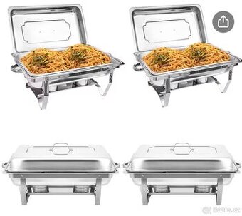 2ks gastro nerez catering sada, komplet