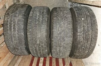 4x VW T4 215/65 R16C Michelin M+S ocelové ráfky ET46 7Jx16H2