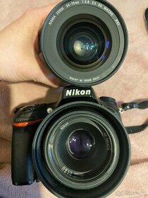 Nikon d610 fullframe+2 objektivu