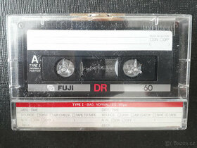 Prázdná audiokazeta FUJI DR 60 normal - nepoužitá