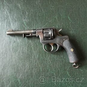 Revolver Nagant Brevete model 1878 ráže 38SW sčíslovaný