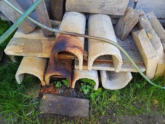 Betonové žlaby 6 ks