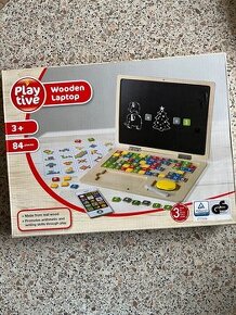 Dřevěný laptop - 1