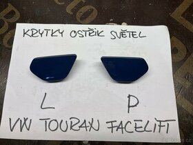 VW TOURAN Facelift krytky ostřikovače světel