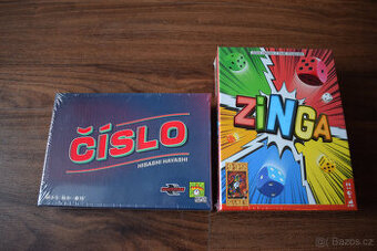 2 nové hry (set) - Zinga, Číslo
