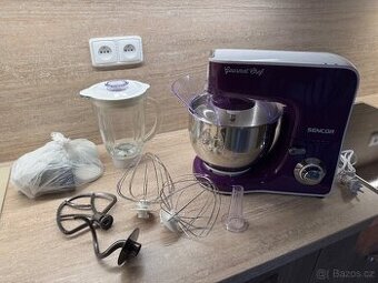 Kuchyňský robot Sencor STM 3775VT – plně funkční,drobné vady