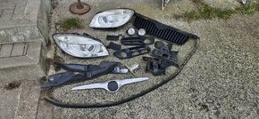 Fabia 2 před F.L. kapota, světla,chladící stěna ,plasty