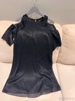 Elegant cocktail black dress - 1