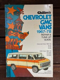 CHEVROLET GMC VANS 1967-1978 originální montážní manual