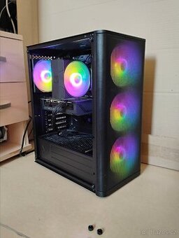Herní PC + všechny komponenty ( streamer set-up )
