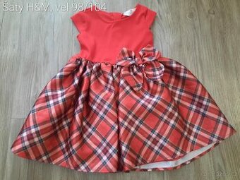 Vánoční šaty h&m 98/104