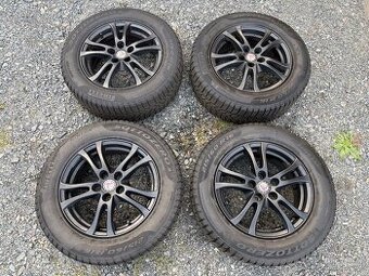 215/60r16 ZIMNÍ SADA FIAT 500X 5x110 6.5jx16 ET38 4-5mm