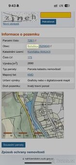 Na prodej: Pozemek u řeky Moravy - 1