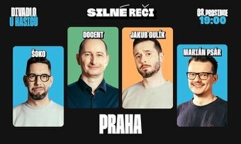 2x Silné Reči v Praze 8.12.2025