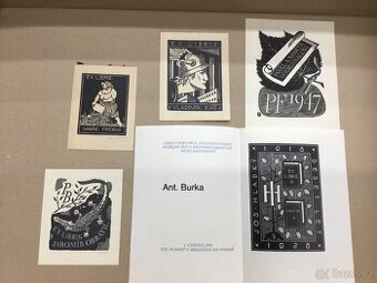 Ex Libris stara grafika