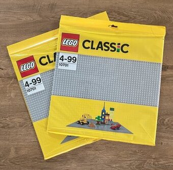 LEGO Classic 10701 Velká podložka na stavění šedá NOVÁ