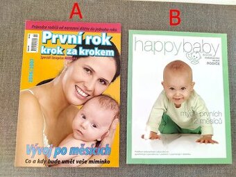 Knížky o dětech – První rok + Happy baby
