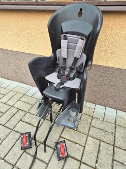 Dětská sedačka na kolo POLISPORT + 2x držák na rám