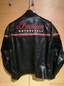 Originál kožená bunda na motorku zn. Indian motorcycle