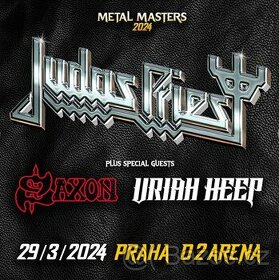 Vstupenky na Judas Priest 29. 3. 2024