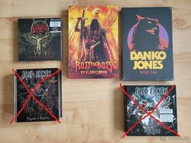 NOVÉ Limitované edice boxy rock metal
